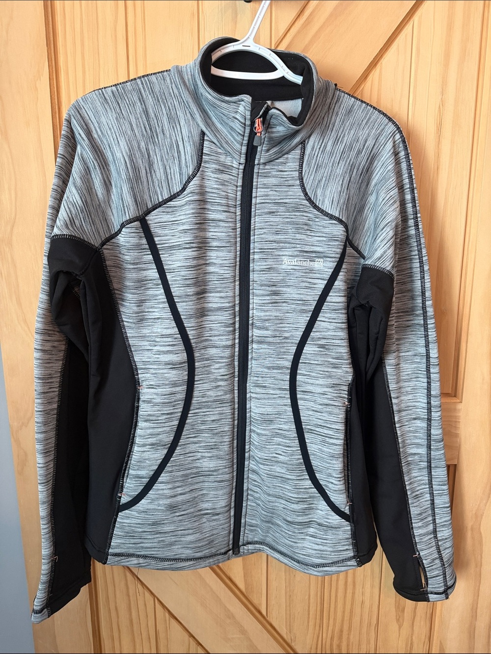 Avalanche Calypso Jacket in Black, White & Bright Coral